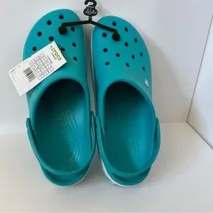 CROCS | Shoes | Crocs Crocband Clog Clogs Digital Aqua Mens  display picture 3